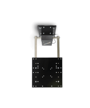 CLEVERUP pushMINI weiß TV Deckenhalter elektrisch, Weiß