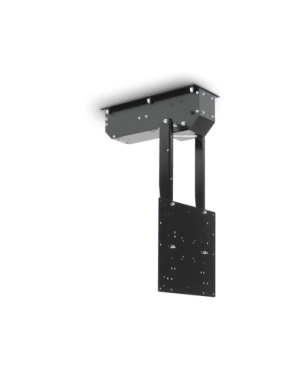 CLEVERUP pushMIDI weiß, TV Deckenhalterung elektrisch schwenken Deckenhalter, Weiß