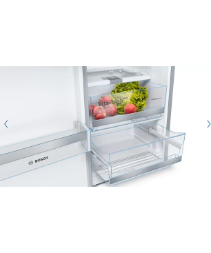 BOSCH KSV36AIDP Serie 6 Kühlschrank (D, 186 cm hoch, Edelstahl (mit Antifingerprint))