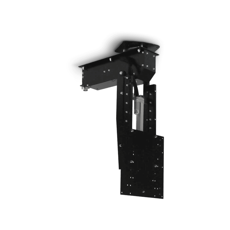 CLEVERUP pushMAXI-TELE-ROTO TV Deckenhalterung, schwarz CLEVERUP pushMAXI-TELE-ROTO TV Deckenhalterung, schwarz