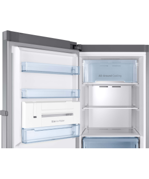SAMSUNG RZ32M711ES9/EG Gefrierschrank (E, 323 Liter, 1853 mm hoch)