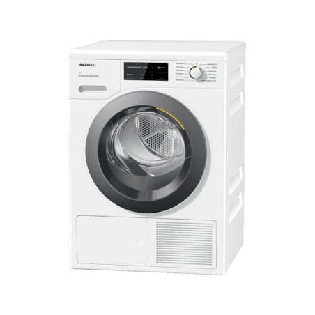 MIELE TCL780WP EcoSpeed&Steam&9kg Wärmepumpentrockner T1 Chrome Edition (9 kg , A+++)