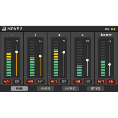 HK AUDIO PREMIUM PR:O MOVE 8 Akkulautsprecher, Schwarz