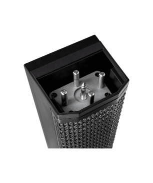 K AUDIO Polar 10 Säulenlautsprecher, Schwarz