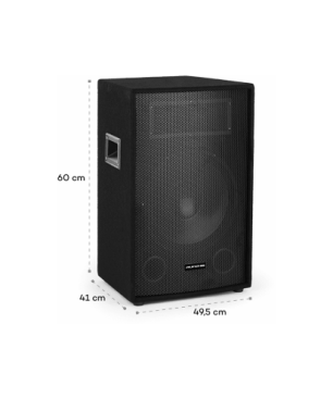 AUNA Cube 1512 Aktiv PA Set, Schwarz