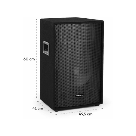 AUNA Cube 1512 Aktiv PA Set, Schwarz