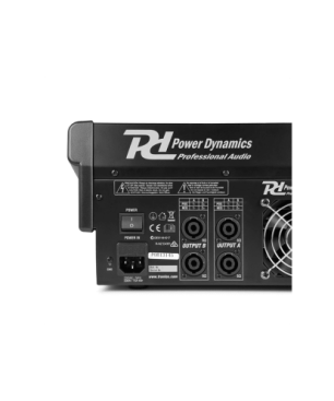 POWER DYNAMICS PDM-S804A 8-Kanal Mischpult, Schwarz