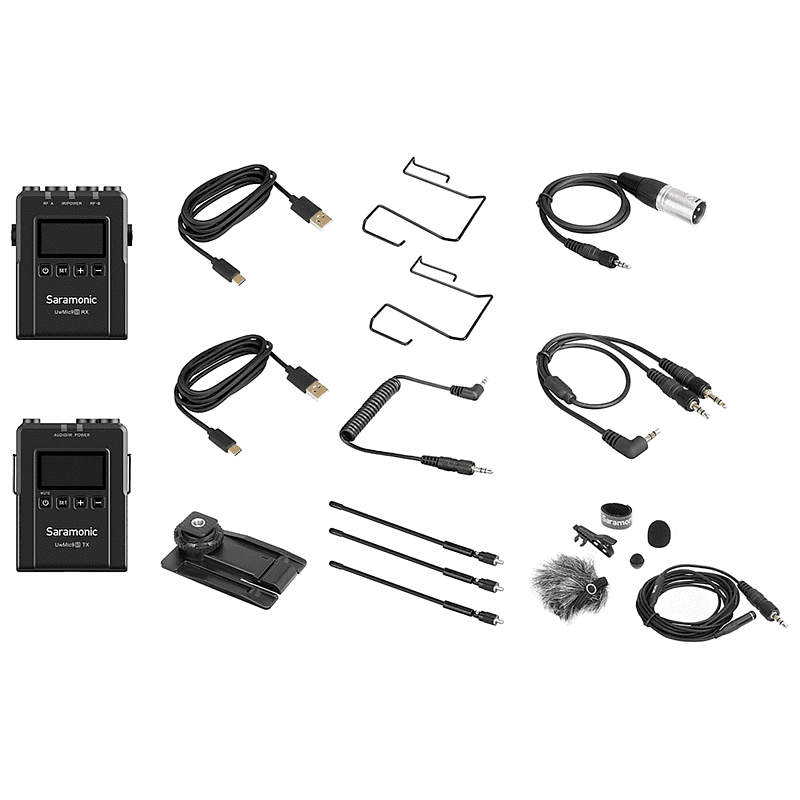 SARAMONIC UwMic9S Kit 1 Funkmikrofon Schwarz SARAMONIC UwMic9S Kit 1 Funkmikrofon Schwarz