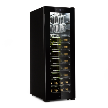 KLARSTEIN Bellevin 62 Weinkühlschrank (EEK G, Schwarz)