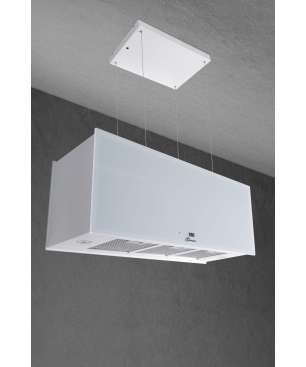 GURARI GCH I 333 90 WH Prime, Dunstabzugshaube (90 cm breit)