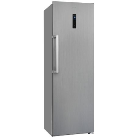 EXQUISIT KS360-V-HE-040E inoxlook Kühlschrank (118,00 kWh/Jahr, E, 1850 mm hoch, Edelstahloptik)