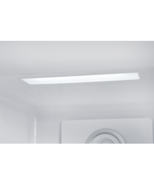 EXQUISIT KS360-V-HE-040E inoxlook Kühlschrank (118,00 kWh/Jahr, E, 1850 mm hoch, Edelstahloptik)