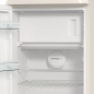 GORENJE ORB615DC-L Retro Collection Kühlschrank (126,2 kWh/Jahr, D, 1525 mm hoch, Helles Beige)