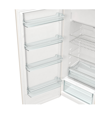 GORENJE ORB615DC-L Retro Collection Kühlschrank (126,2 kWh/Jahr, D, 1525 mm hoch, Helles Beige)