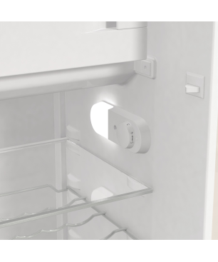 GORENJE ORB615DC-L Retro Collection Kühlschrank (126,2 kWh/Jahr, D, 1525 mm hoch, Helles Beige)