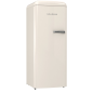 GORENJE ORB615DC-L Retro Collection Kühlschrank (126,2 kWh/Jahr, D, 1525 mm hoch, Helles Beige)