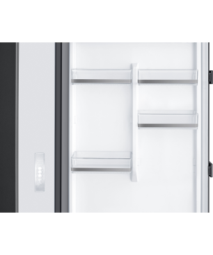 SAMSUNG RR39A746339/EG Bespoke Kühlschrank (E, 1853 mm hoch, Satin Beige)