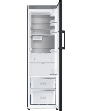 SAMSUNG RR39A746339/EG Bespoke Kühlschrank (E, 1853 mm hoch, Satin Beige)