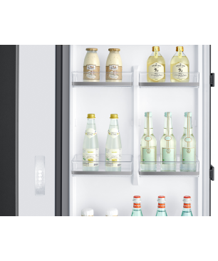 SAMSUNG RR39A746339/EG Bespoke Kühlschrank (E, 1853 mm hoch, Satin Beige)