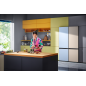 SAMSUNG RR39A746339/EG Bespoke Kühlschrank (E, 1853 mm hoch, Satin Beige)