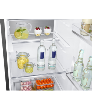 SAMSUNG RR39A746339/EG Bespoke Kühlschrank (E, 1853 mm hoch, Satin Beige)