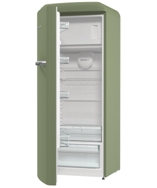GORENJE ORB615DOL-L Retro Collection Kühlschrank (D, 1525 mm hoch, Olive)