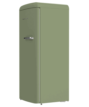 GORENJE ORB615DOL-L Retro Collection Kühlschrank (D, 1525 mm hoch, Olive)