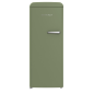 GORENJE ORB615DOL-L Retro Collection Kühlschrank (D, 1525 mm hoch, Olive)