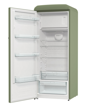 GORENJE ORB615DOL-L Retro Collection Kühlschrank (D, 1525 mm hoch, Olive)