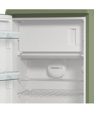 GORENJE ORB615DOL-L Retro Collection Kühlschrank (D, 1525 mm hoch, Olive)