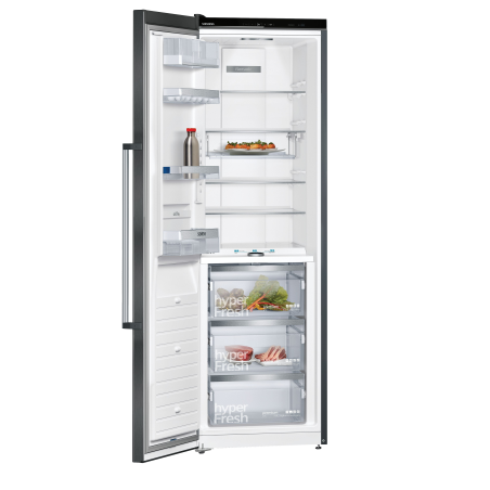 SIEMENS KS36FPXCP iQ700 Kühlschrank (C, 1860 mm hoch, blackSteel)
