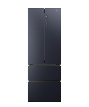 HAIER HFW7720ENMB Kühl-Gefrierkombination (E, 2006 mm hoch, Obsidian Black Inox )