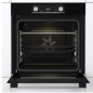 GORENJE Black Steam Pyro, Einbauherdset (Induktions-Kochfeld, A+, 77 Liter) GORENJE Black Steam Pyro, Einbauherdset (Induktions-Kochfeld, A+, 77 Liter)
