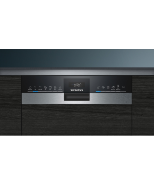 SIEMENS SR55ZS11ME iQ500 Geschirrspüler (teilintegrierbar (Besteckschublade, 448 mm breit, 43 dB (A), C)