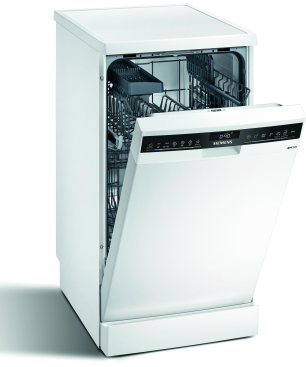SIEMENS SR23HW64KE IQ300 Geschirrspüler (unterbaufähig (Besteckkorb, 450 mm breit, 45 dB (A), E)