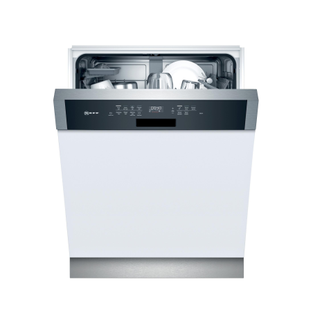 NEFF S 147 EAS 36 E Geschirrspüler (teilintegrierbar (Besteckkorb, 598 mm breit, 44 dB (A), C)