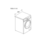 SIEMENS WN34A140 IQ300 Waschtrockner (8,0 kg / 5,0 kg, 1400 U/Min.)