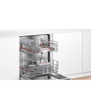 BOSCH SMI6YAS01E Geschirrspüler (teilintegrierbar, 598 mm breit, 43 dB (A), B)