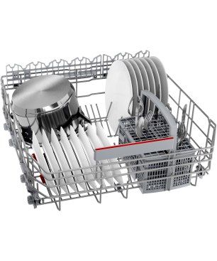 BOSCH SMI6YAS01E Geschirrspüler (teilintegrierbar, 598 mm breit, 43 dB (A), B)