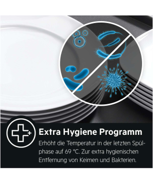 AEG FUS6491AZM Geschirrspüler (unterbaufähig, 596 mm breit, 44 dB (A), C)