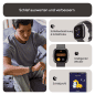 FITBIT Sense 2 Smartwatch Aluminium Elastomer, S/L, Shadow Grey/Graphite FITBIT Sense 2 Smartwatch Aluminium Elastomer, S/L, Shadow Grey/Graphite