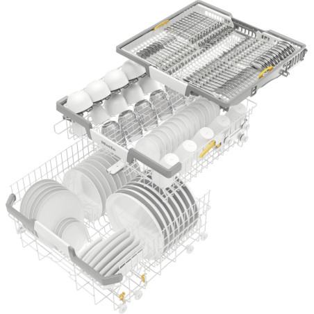 MIELE G 7110 SCU AutoDos Geschirrspüler (unterbaufähig, 598 mm breit, 43 dB (A), B 3D-MultiFlex-Schublade)