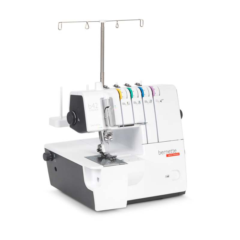 BERNETTE Bernette Coverstitch B42 Funlock Nähmaschine BERNETTE Bernette Coverstitch B42 Funlock Nähmaschine