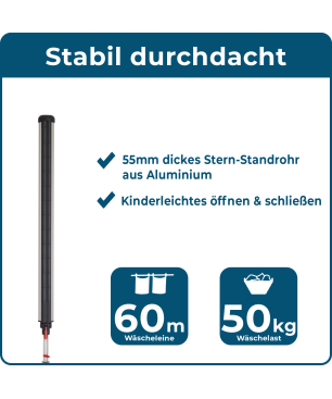 BLOME DuoMatic 60 Wäschespinne