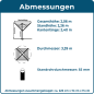 BLOME DuoMatic 60 Wäschespinne BLOME DuoMatic 60 Wäschespinne