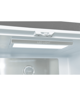 EXQUISIT FD490-160-WS-200E inoxlook French Door (307,42 kWh/Jahr, E, 1830 mm hoch, Edelstahloptik)