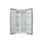 MIDEA MERS530FGF02G Side by Side Kühl-Gefrierkombination (F, 1775 mm hoch, Inox)