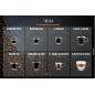 KRUPS EA 875 E Intuition Preference+ Kaffeevollautomat Silber KRUPS EA 875 E Intuition Preference+ Kaffeevollautomat Silber