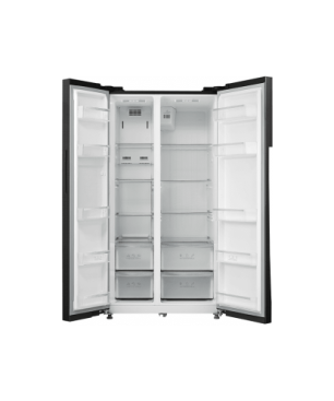 IDEA MDRS710FGF28 Side by Side Kühl-Gefrierkombination (F, 1765 mm hoch, Dark Inox)