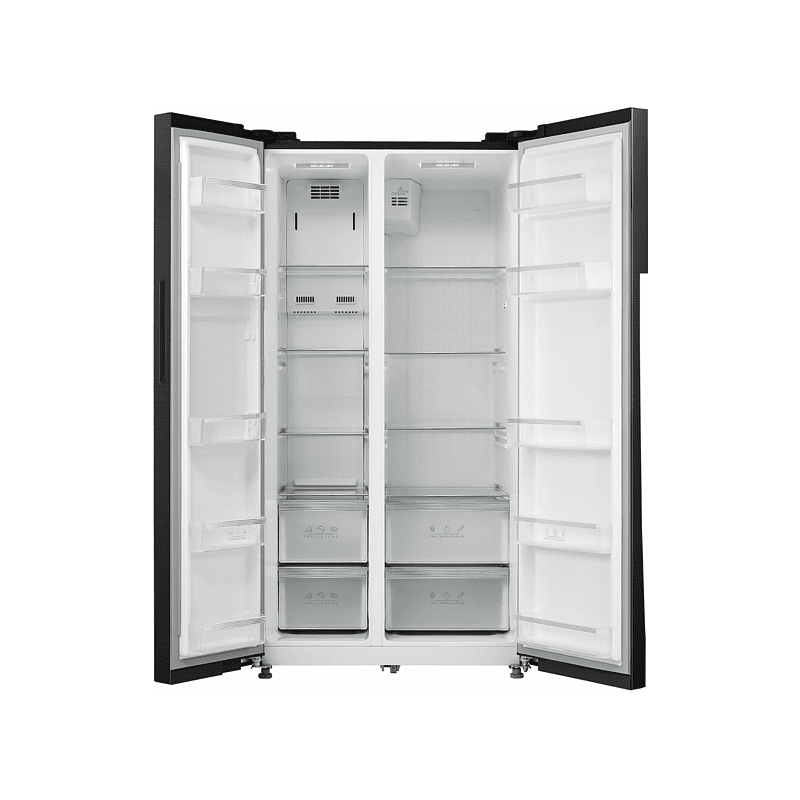 IDEA MDRS710FGF28 Side by Side Kühl-Gefrierkombination (F, 1765 mm hoch, Dark Inox)